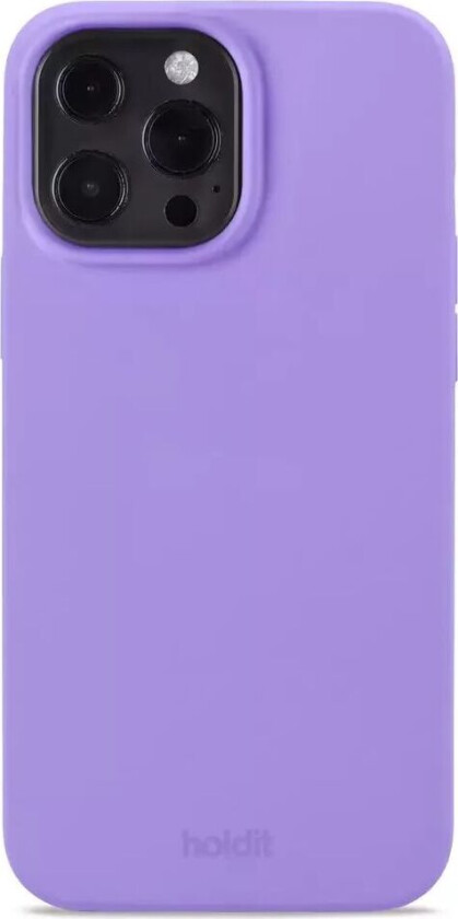 Holdit iPhone 13 Pro Max Soft Touch Silikon Deksel - Violet