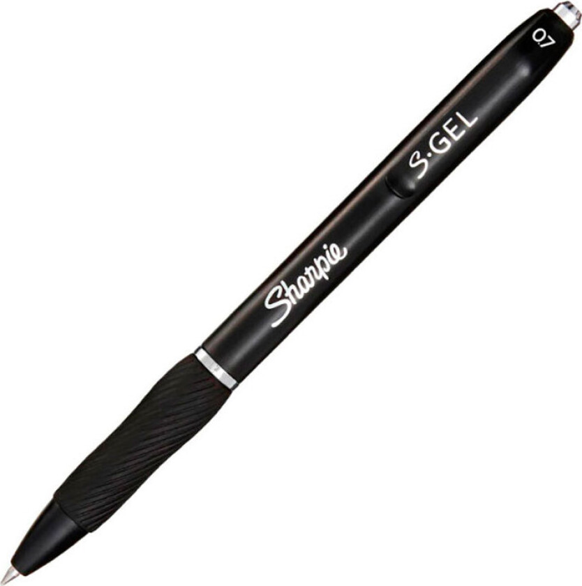 S-Gel | Gel Pens | Medium Point (0.7mm) | Black Ink | 3 Count