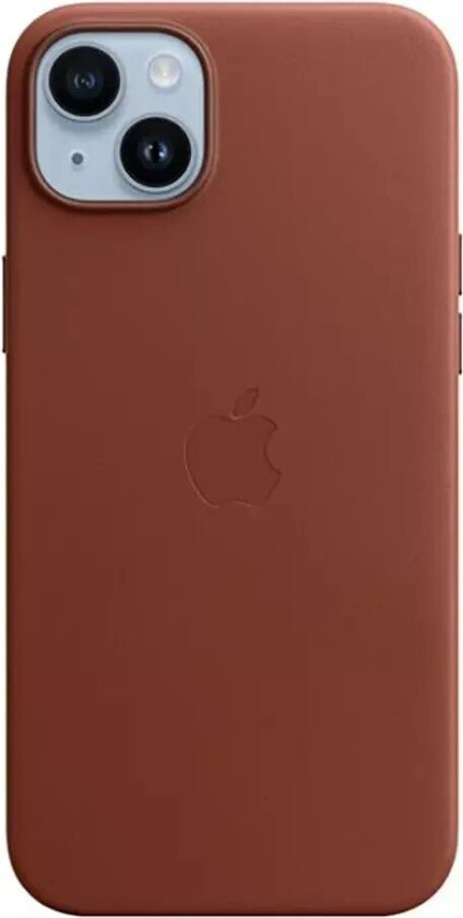 iPhone 14 Plus Leather Case with MagSafe - Umber