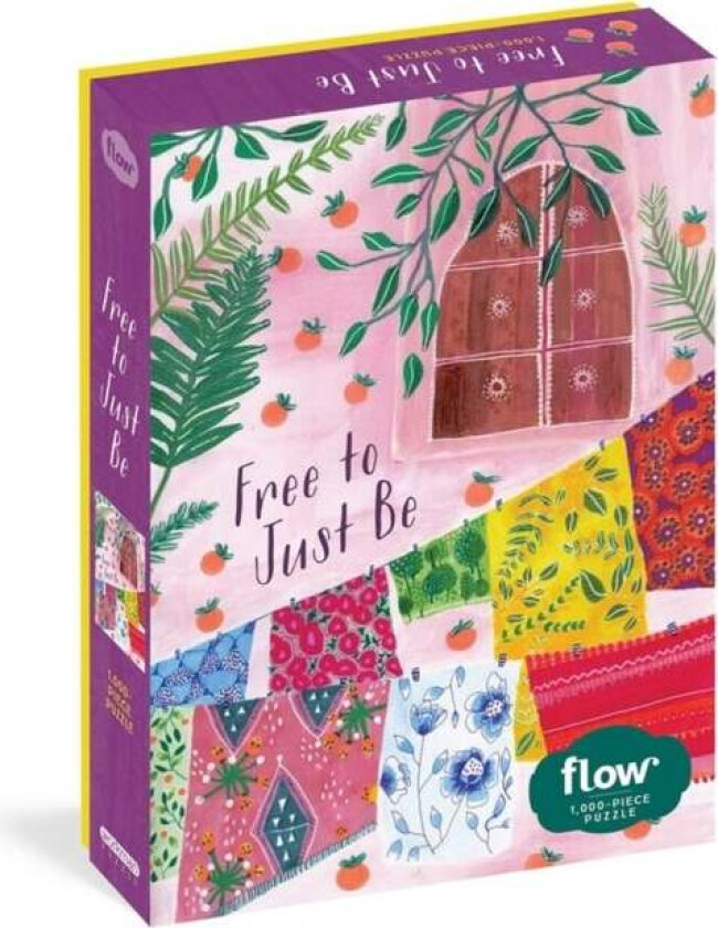 Free to Just Be 1,000-Piece Puzzle av Astrid van der Hulst, Irene Smit