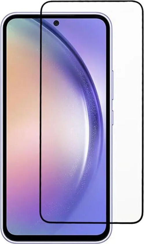 Samsung Galaxy A55 (5G) Arc Edge Herdet Glas Skjermbeskytter - Case Friendly - Svart Kant
