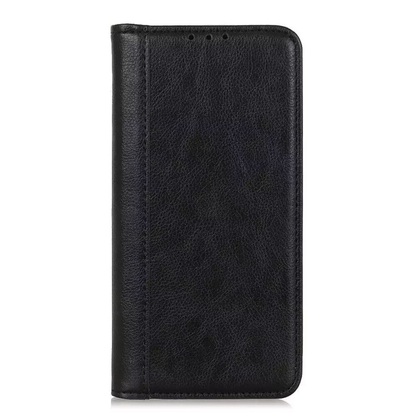 Samsung Galaxy S21 + (Plus) Flip Deksel Lær med. Kortholder og stativ - Svart