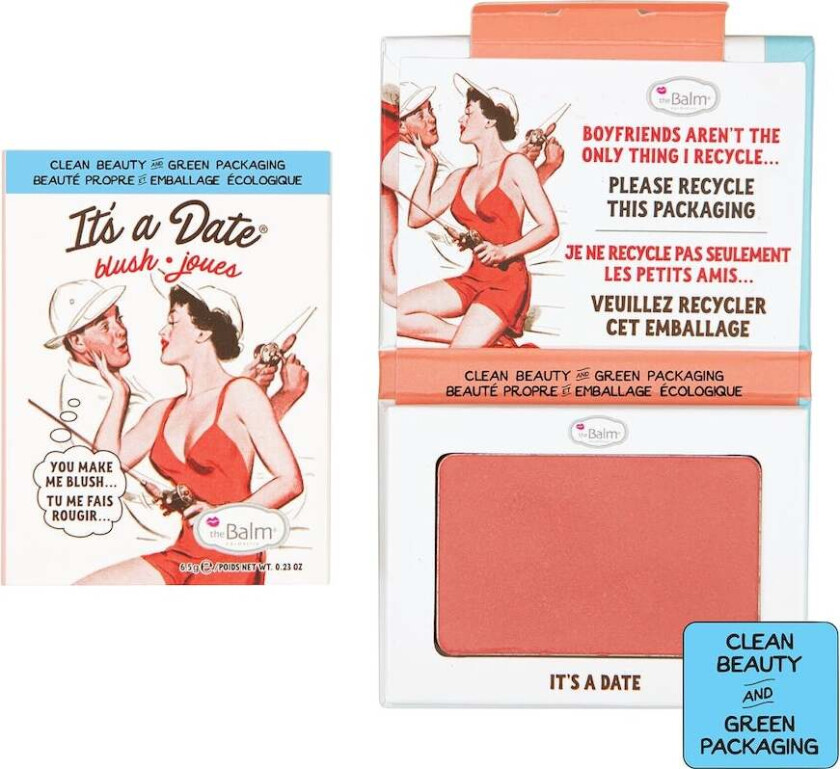 the Balm It’s A Date Blush,  the Balm Rouge