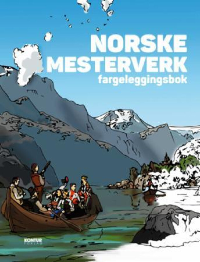 Norske mesterverk : fargeleggingsbok