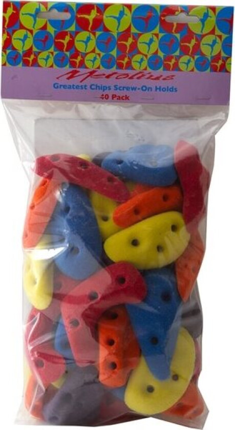 Bilde av Pu Greatest Chips Screw On 40 pcs One Size