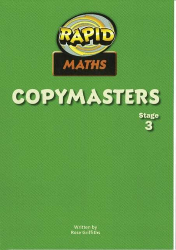 Rapid Maths: Stage 3 Teacher&#039;s Guide av Rose Griffiths