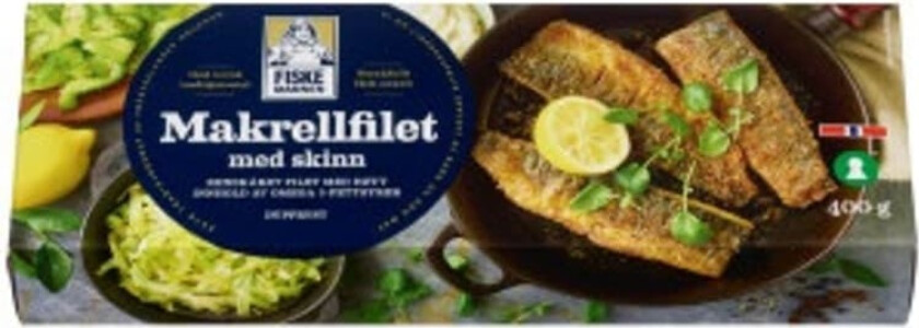 Makrellfilet 400g