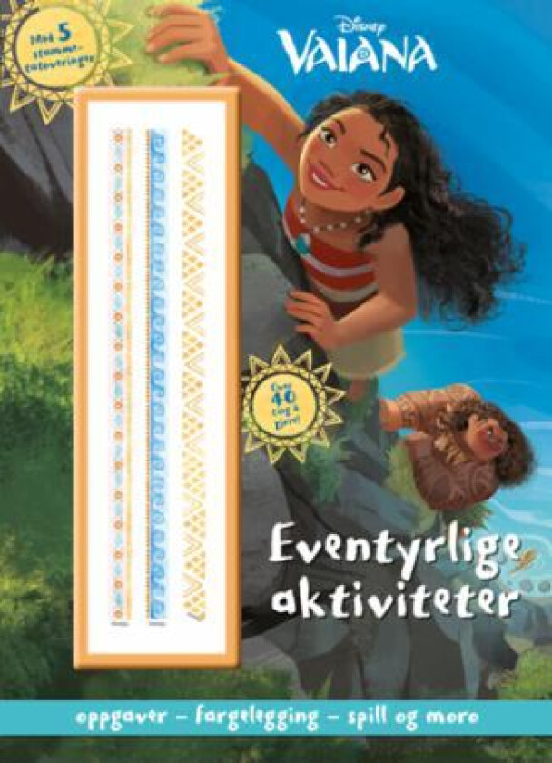 Vaiana : eventyrlige aktiviteter