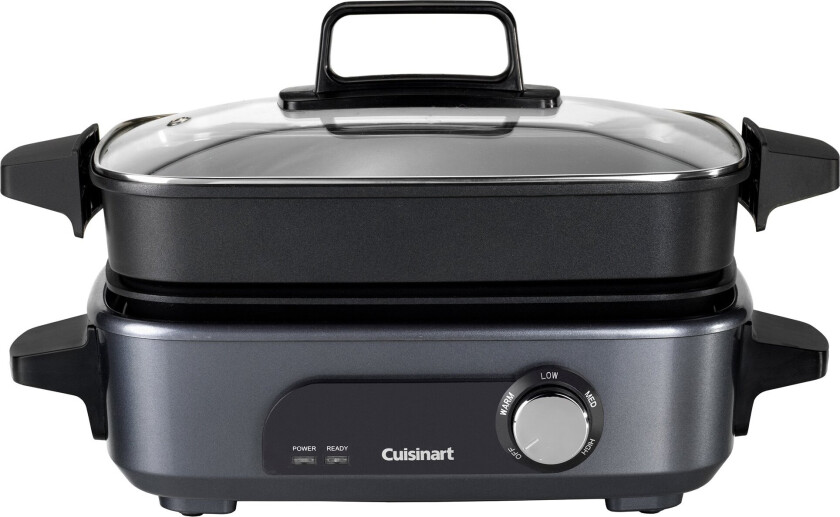 Multikoker, 1400W, grå