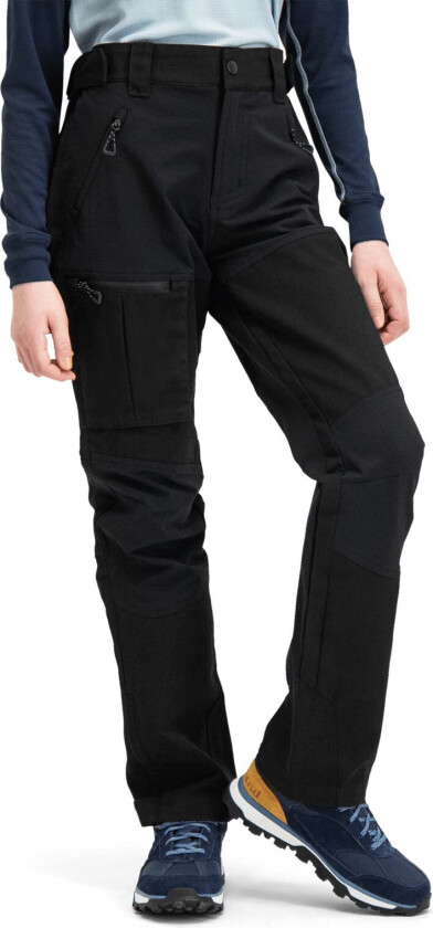 Nuuk Outdoor Pant, turbukse junior Caviar Black