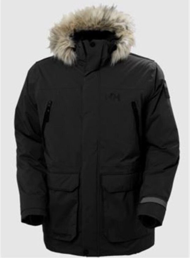 Herre Reine Vinterparkas Svart XL MarineblåXL