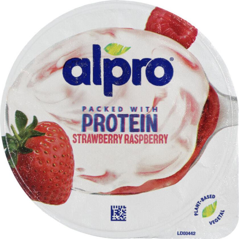 Alpro Go On Jordbær/Bringebær