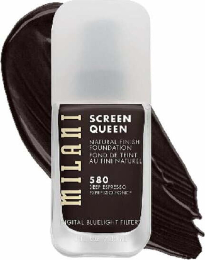 Screen Queen Foundation 580C Deep Espresso