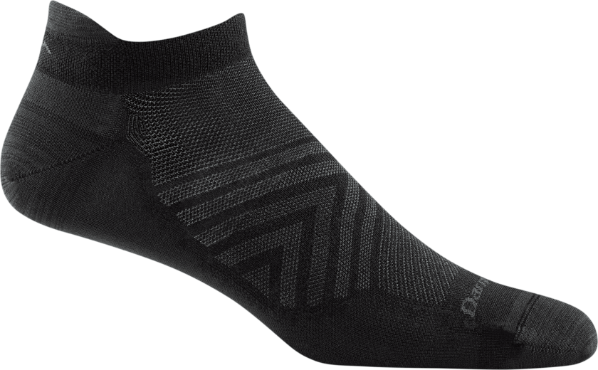 Men's Run No Show Tab Ultra-Lightweight Black XXL (50-53), Black