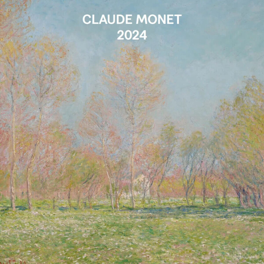 Kalender 2024 Monet 18x18cm