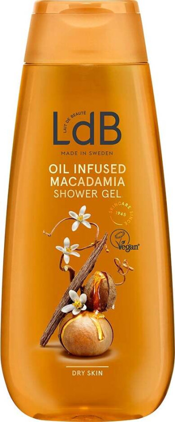 LdB Oil-Infused Macadamia Shower Gel 250 ml