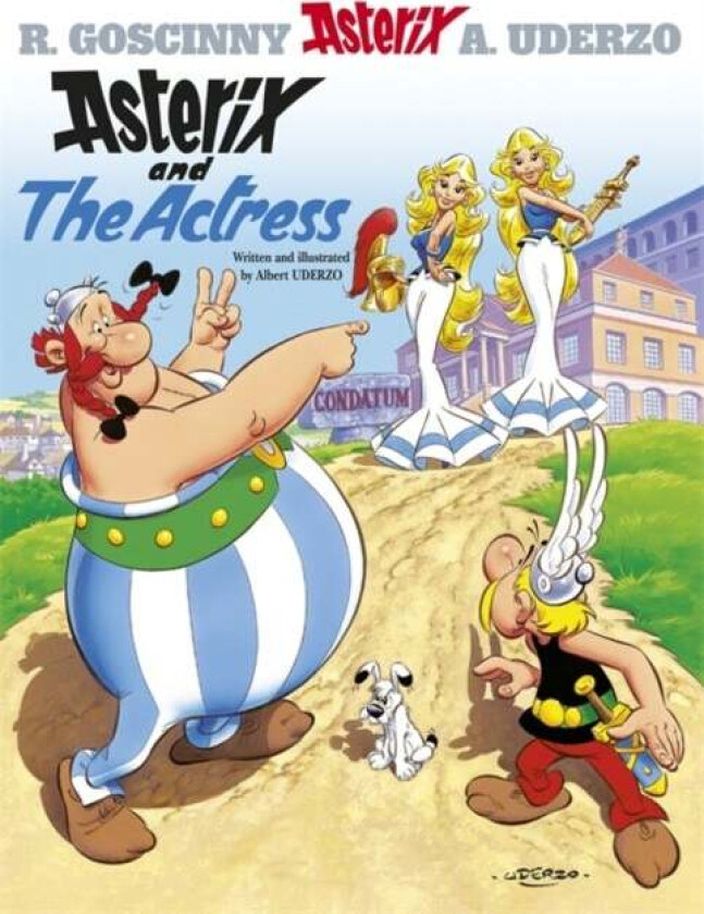 Asterix: Asterix and The Actress av Albert Uderzo