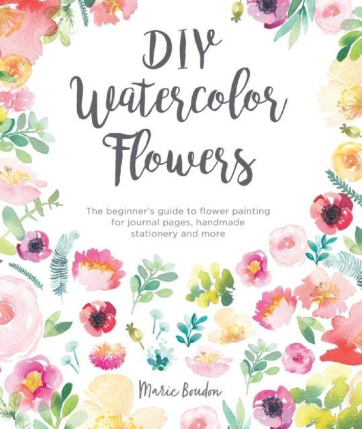 DIY Watercolor Flowers av Marie Boudon