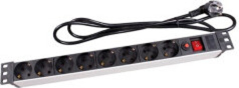 Grenuttak rackmontering 8-veis