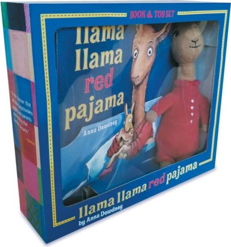 Llama Llama Red Pajama Book and Plush av Anna Dewdney