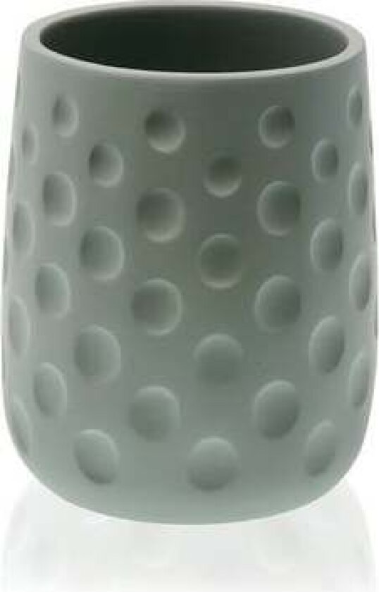 Tannbørsteholder Versa Mint Crystal Green Resin (8,2 x 10,2 x 8,2 cm)