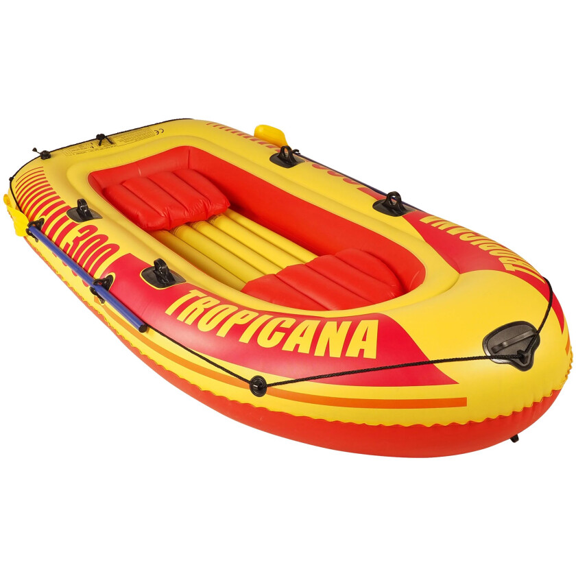 Tropicana 300, gummibåt yellow/red