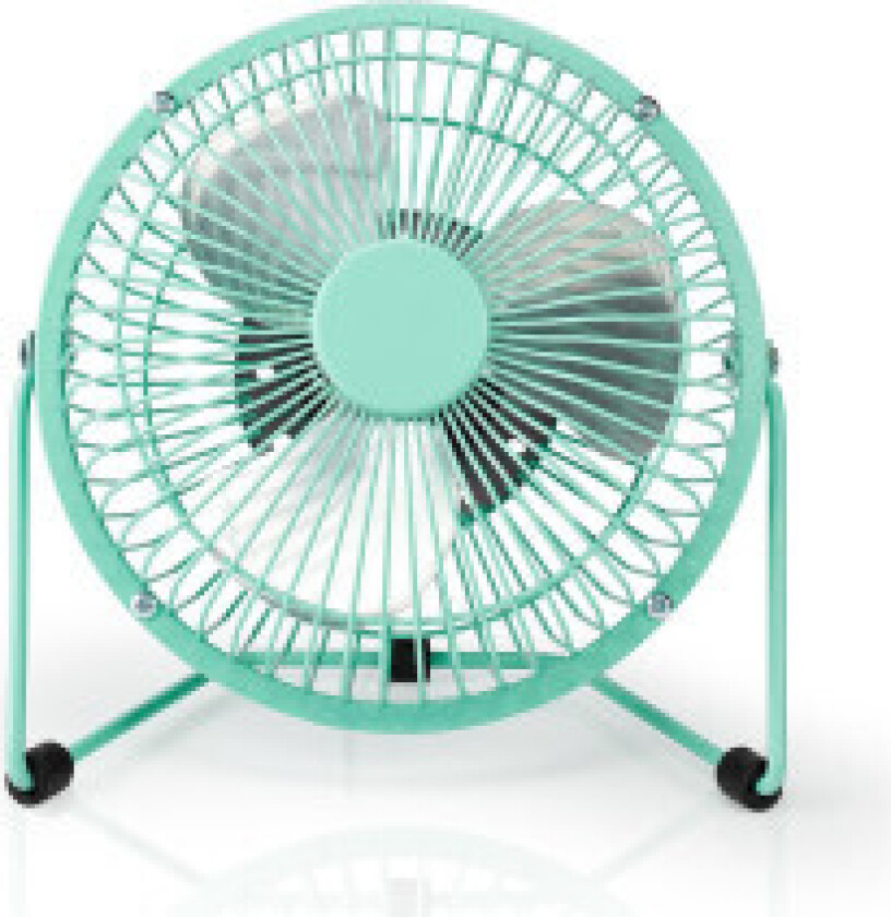 Bord-vifte | USB-Strøm | Diameter: 150 mm | 3 W | 1 Hastighet | Turkis