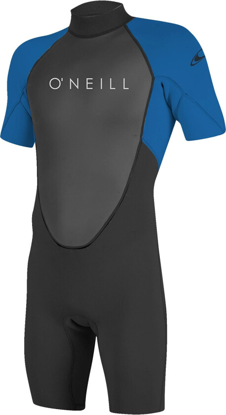 Reactor 2mm Back Zip Short Sleeve Spring, kort våtdrakt, junior BLK/OCEAN