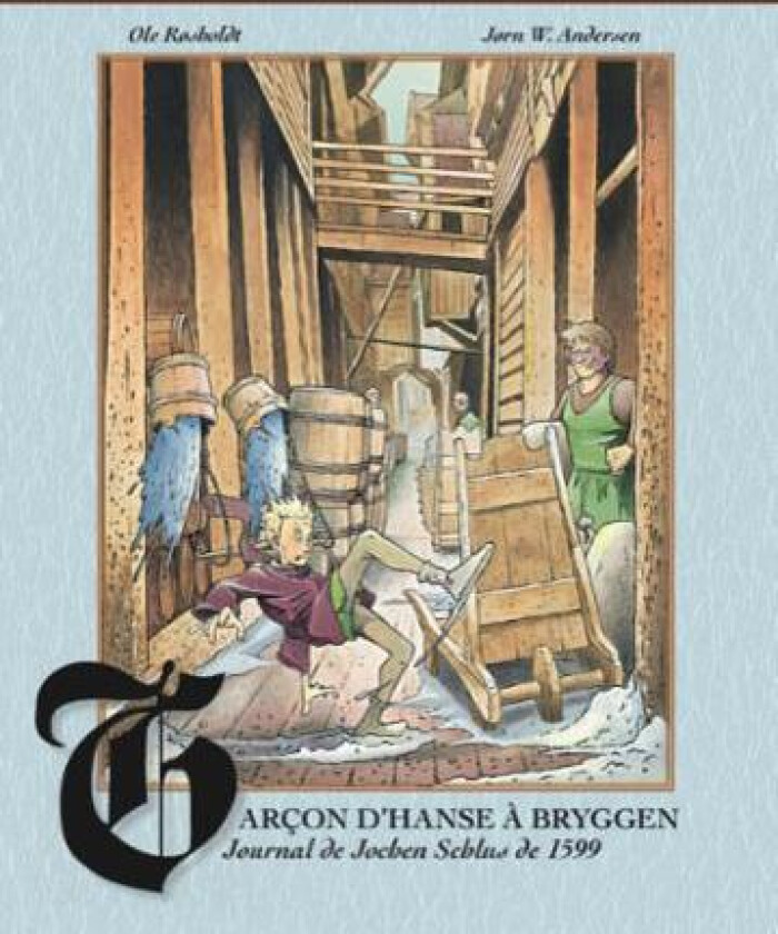 Garçon d'hanse à Bryggen av Ole Røsholdt