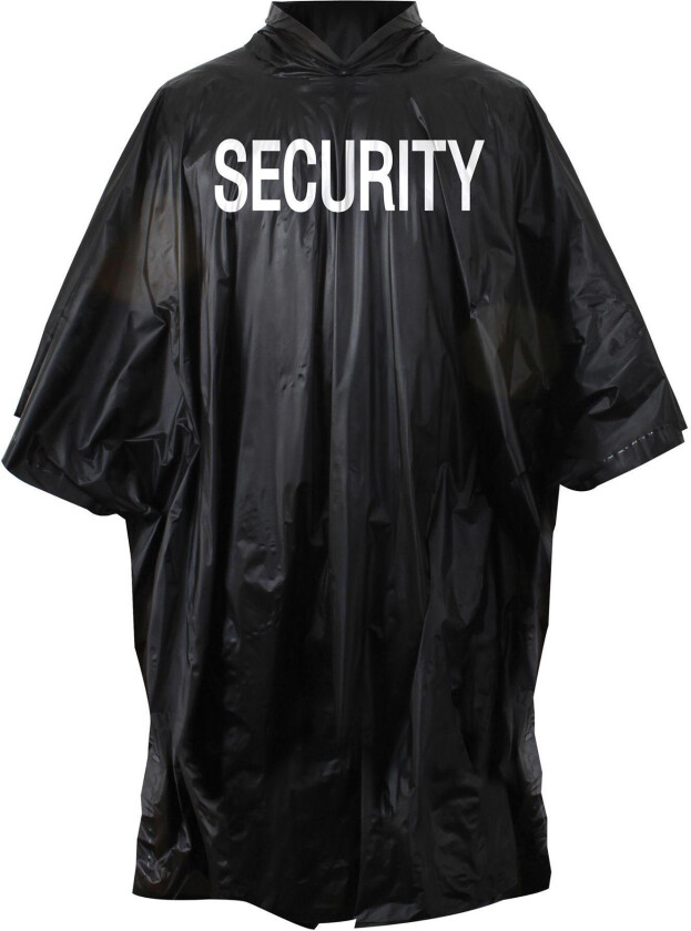 Security Poncho Black