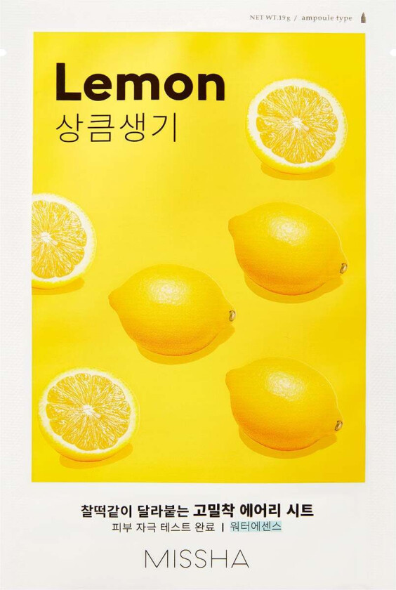 MISSHA Airy Fit Sheet Mask Lemon 19 g
