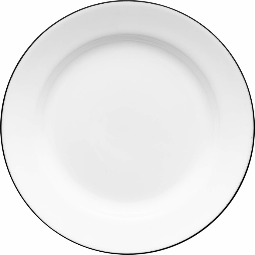 Natur Snøhvit tallerken, 18 cm