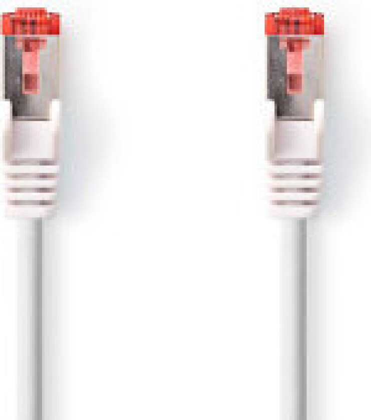 Bilde av CAT6a nettverkskabel | S/FTP | RJ45 Han | RJ45 Han | 1.50 m | Rund | LSZH | Hvit | Boks