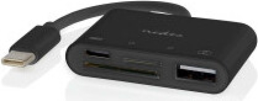 USB-hub | 1x USB-C | 1x USB A / 1x USB-C | 4-Port port(s) | USB 2.0 | USB-Strøm | SD & MicroSD