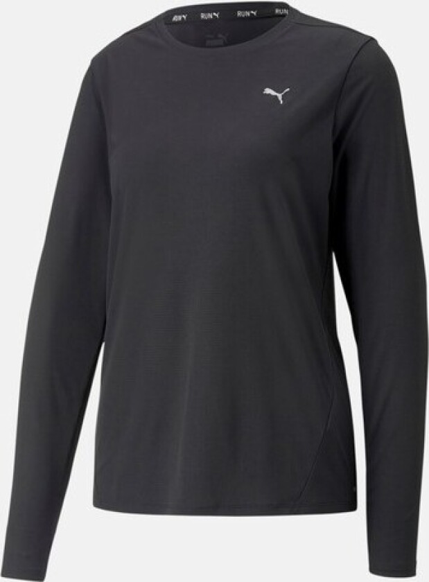 Run Favorite Long Sleeve Tee, treningsgenser, dame  Black