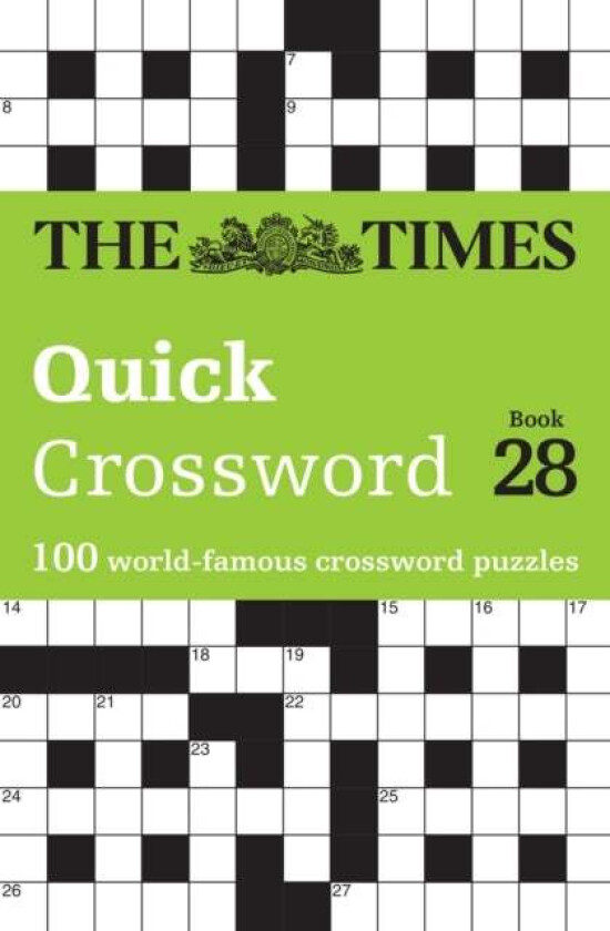 The Times Quick Crossword Book 28 av The Times Mind Games, John Grimshaw