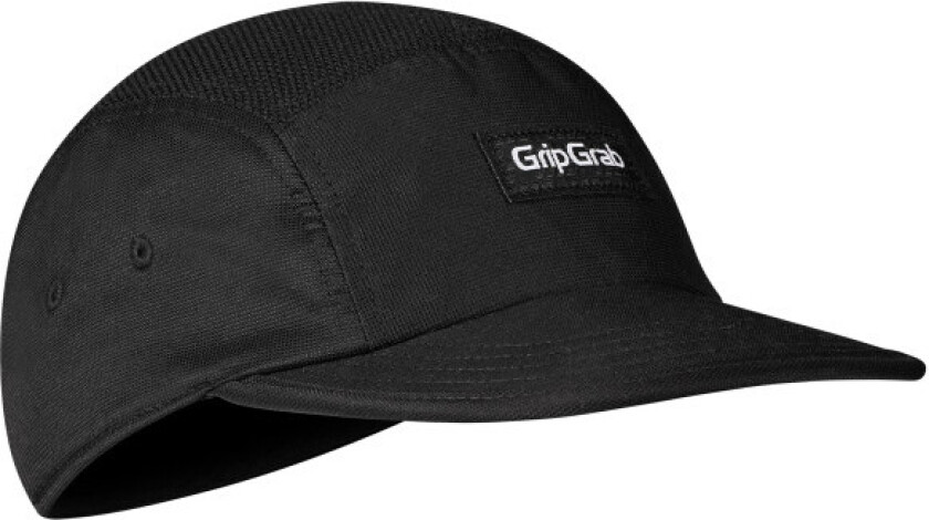 Gripgrab 5 Panel Cap Black OneSize, Black