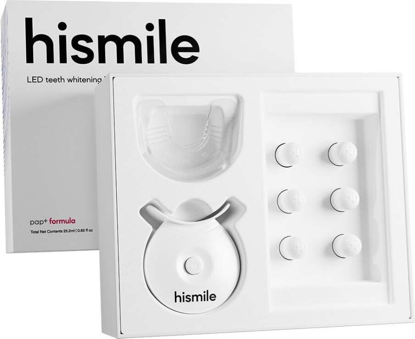 Hismile Pap+ LED Teeth Whitening Kit, 1 sett