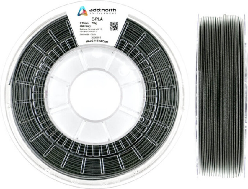 E-pla – 1,75 Mm – 750 G Glitz Gray