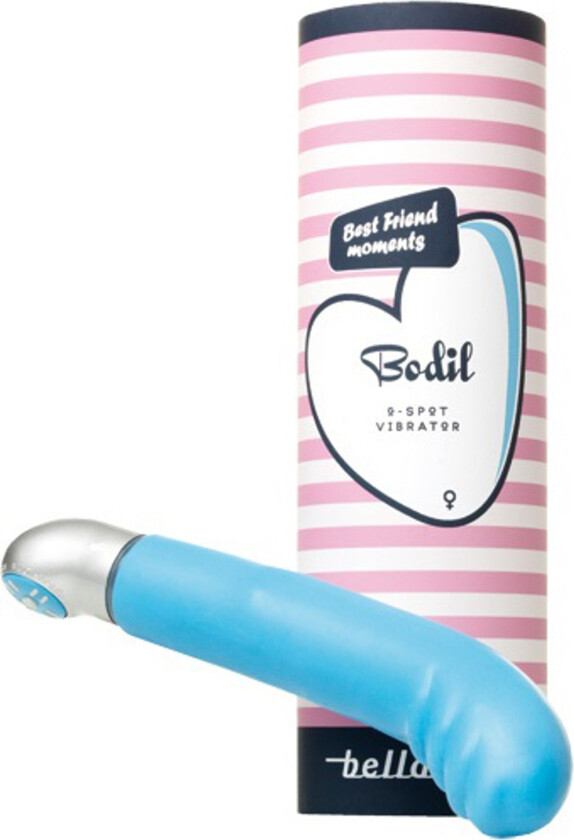 Bodil G-Spot Vibrator, Blå, 1 stk.