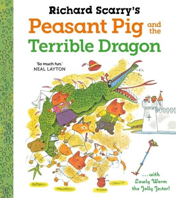 Richard Scarry's Peasant Pig and the Terrible Dragon av Richard Scarry