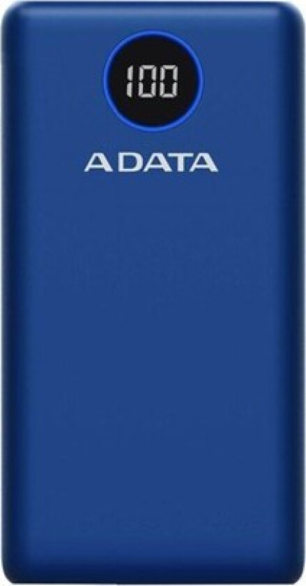 ADATA P20000QCD Nødlader - 20000 mAh