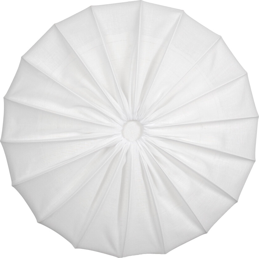 Anna plafond, 80 cm, lin, hvit