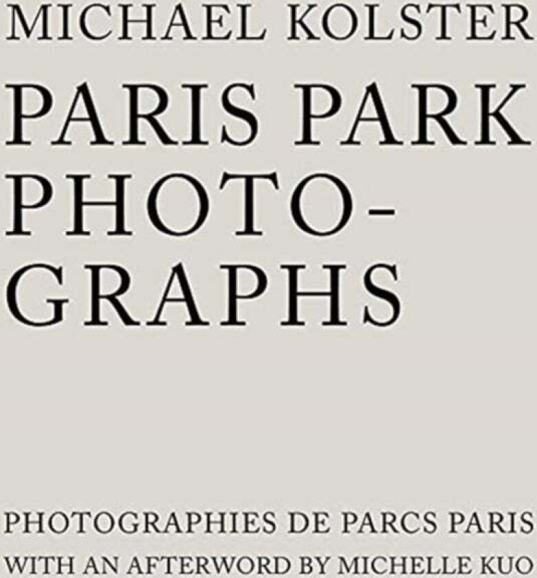Paris Park Photographs av Michael Kolster