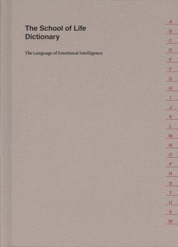 The School of Life Dictionary av The School of Life
