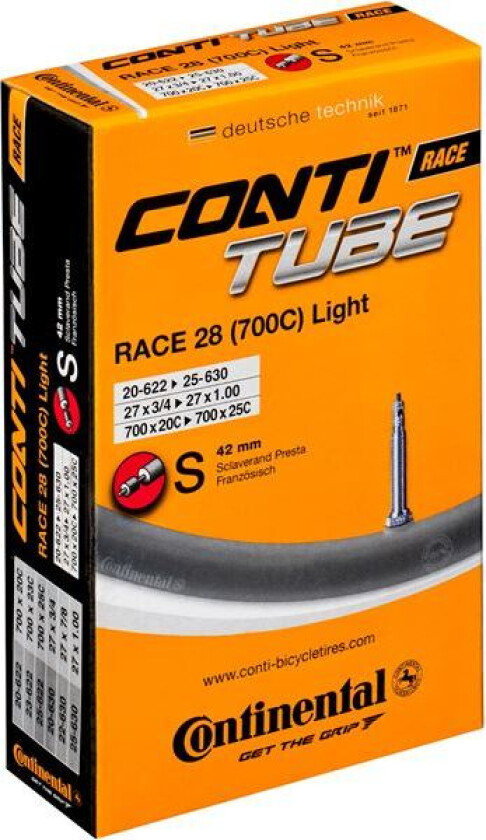 Race Light, 20/25-622mm Presta Slange