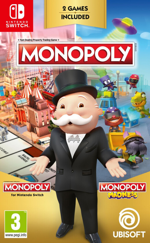 Monopoly + Monopoly Madness Compilation - Nintendo Switch - Underholdning