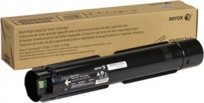 Toner Svart 16.1k - Versalink C7020/c7025/c7030