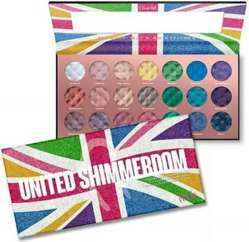 United Shimmerdom - 21 Shimmer Eyeshadow Palette 25 g