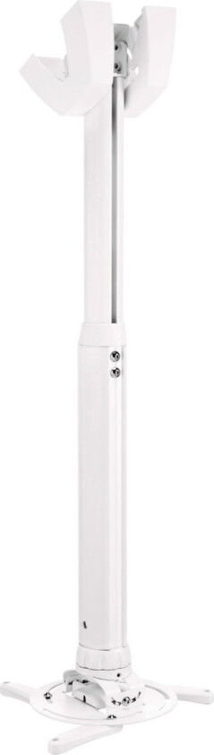 Vogel's Professional PPC 1555 - Monteringssett (takmontering, kontaktplate, teleskopstang) - for projektor - hvit - takmonterbar